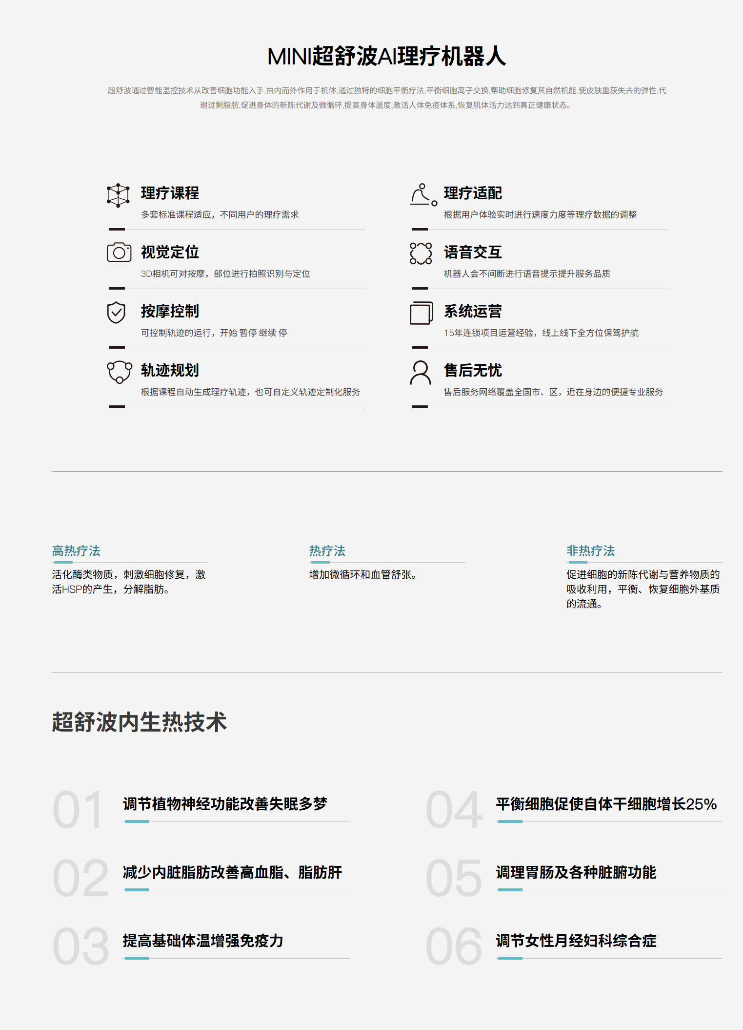 MINI超舒波AI理疗机器人